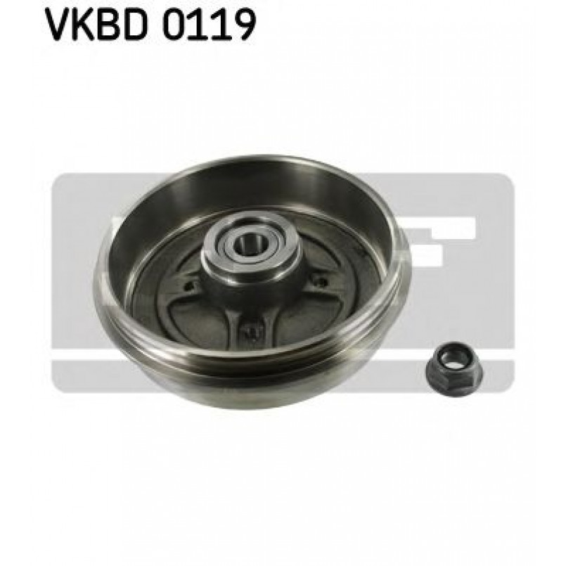 VKBD 0119 SKF Пiдшипник ступицi колеса та гальмівний барабан